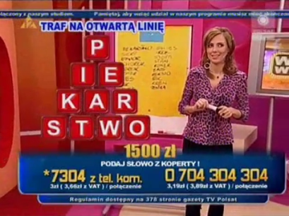 Wielka Wygrana - TelemediaInteracTv - Beata Cwalińska