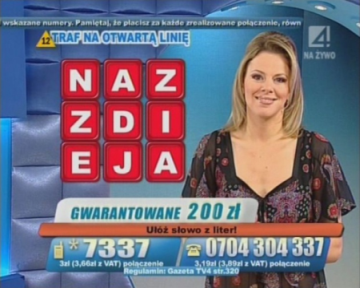 Kasa Na Bank - Telemedia InteracTV - Ania Lerczak 